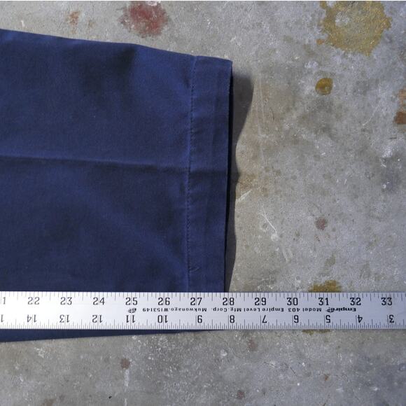 Vintage 90s Polo Ralph Lauren Andrew Pant Chino Navy Pants - Picture 7 of 8